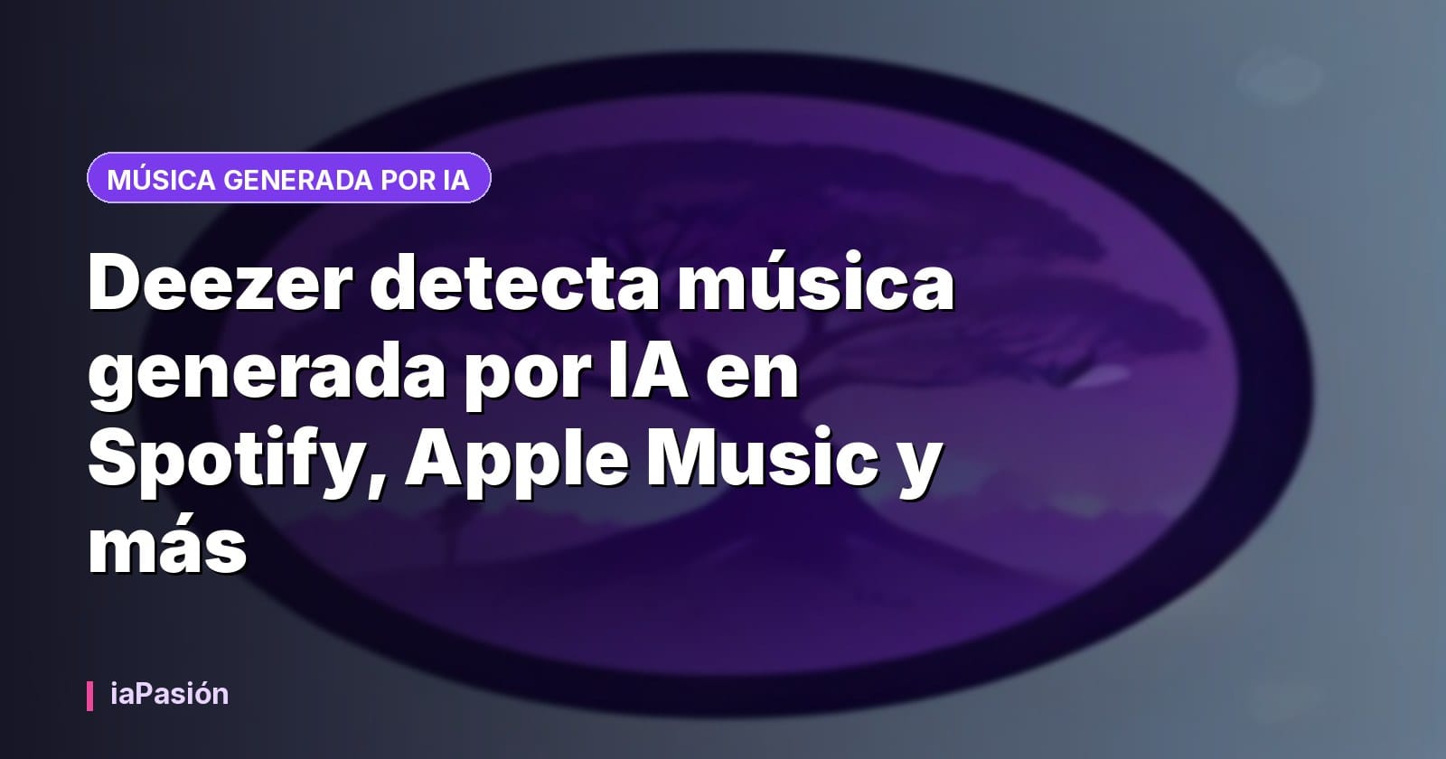 Deezer detecta música generada por IA en Spotify, Apple Music y más
