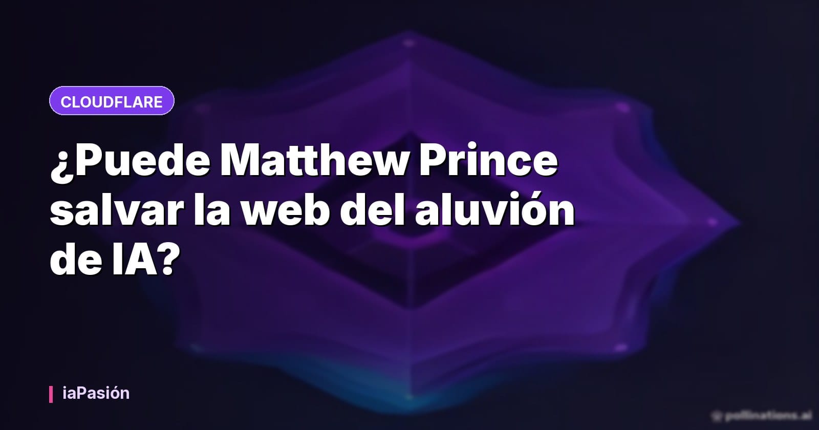 ¿Puede Matthew Prince salvar la web del aluvión de IA?
