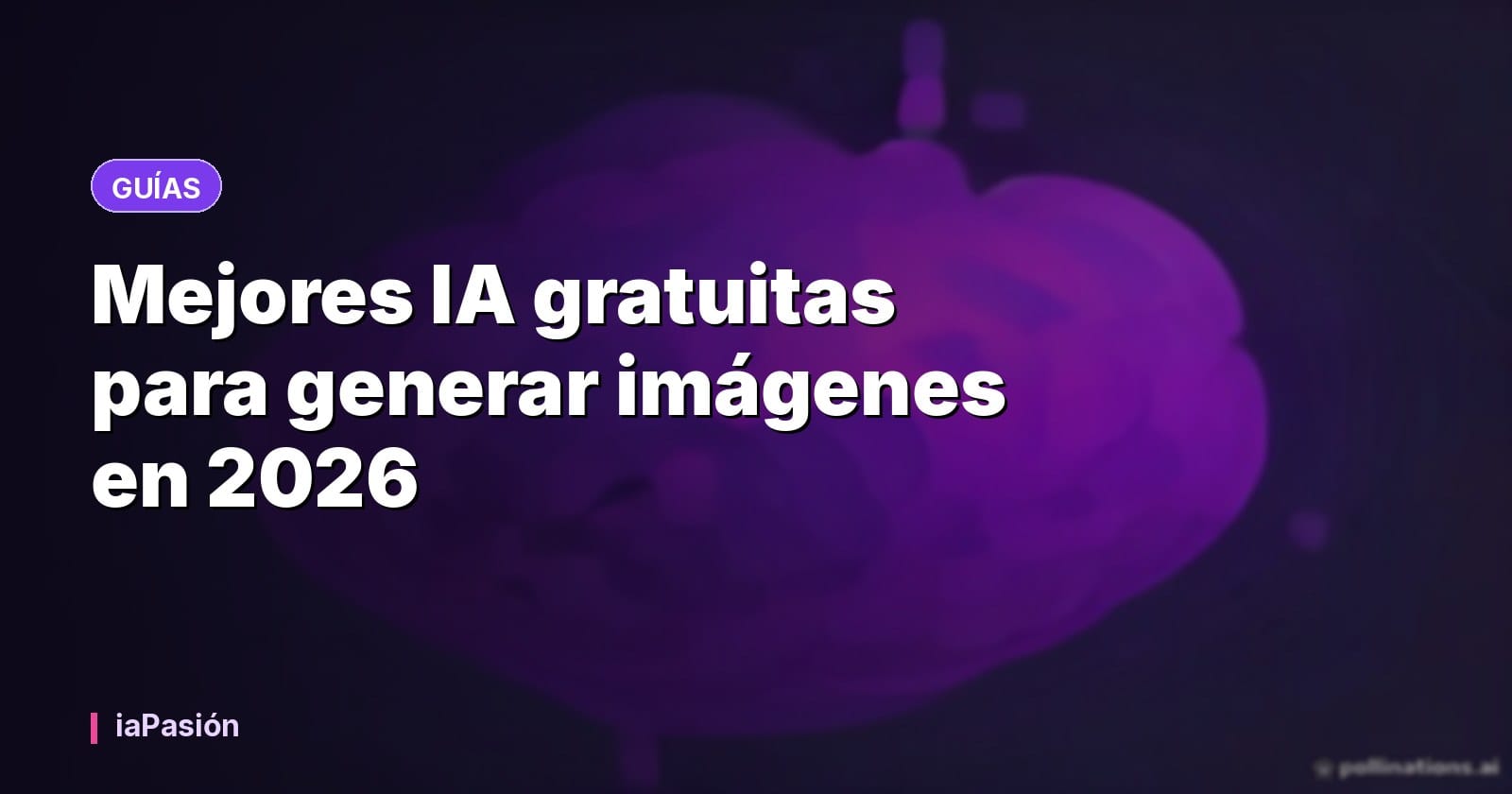 Mejores IA gratuitas para generar imágenes en 2026