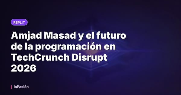 Amjad Masad y el futuro de la programación en TechCrunch Disrupt 2026