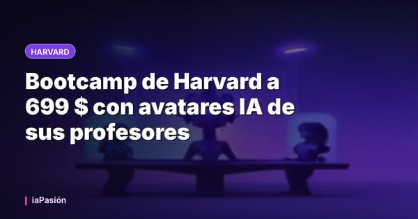 Bootcamp de Harvard a 699 $ con avatares IA de sus profesores