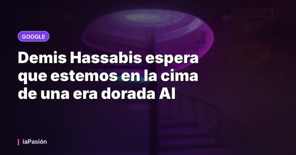 Demis Hassabis espera que estemos en la cima de una era dorada AI