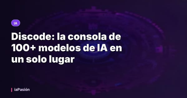 Discode: la consola de 100+ modelos de IA en un solo lugar
