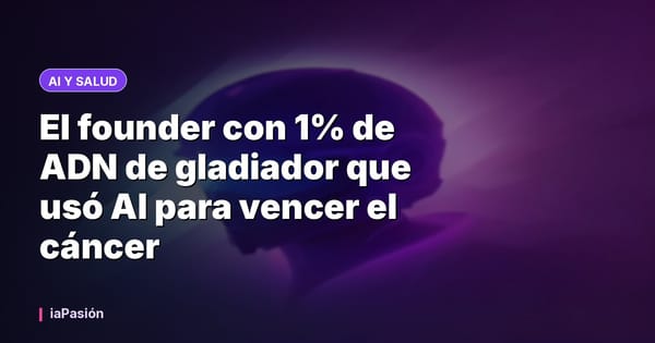 El founder con 1% de ADN de gladiador que usó AI para vencer el cáncer