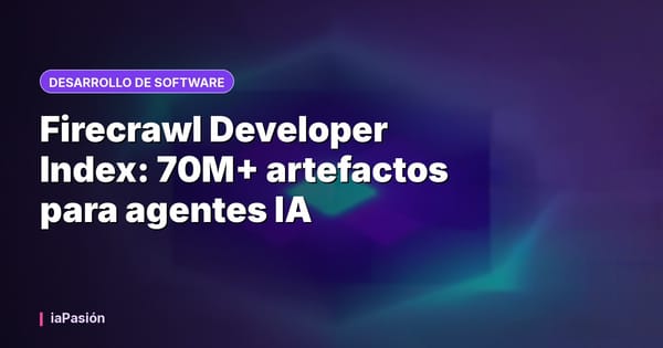 Firecrawl Developer Index: 70M+ artefactos para agentes IA