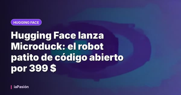 Hugging Face lanza Microduck: el robot patito de código abierto por 399 $