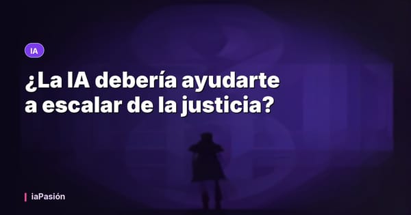 ¿La IA debería ayudarte a escalar de la justicia?