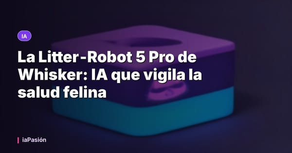 La Litter‑Robot 5 Pro de Whisker: IA que vigila la salud felina