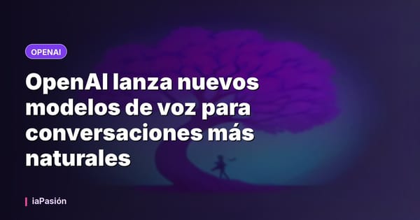 OpenAI lanza nuevos modelos de voz para conversaciones más naturales