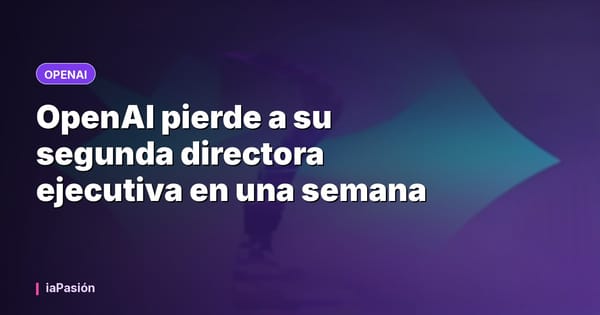 OpenAI pierde a su segunda directora ejecutiva en una semana