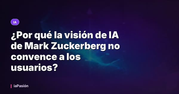 ¿Por qué la visión de IA de Mark Zuckerberg no convence a los usuarios?