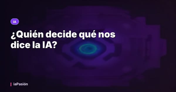 ¿Quién decide qué nos dice la IA?