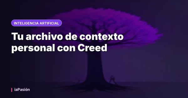 Tu archivo de contexto personal con Creed