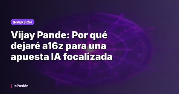 Vijay Pande: Por qué dejaré a16z para una apuesta IA focalizada