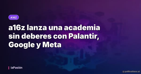a16z lanza una academia sin deberes con Palantir, Google y Meta