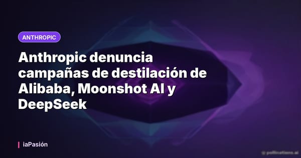 Anthropic denuncia campañas de destilación de Alibaba, Moonshot AI y DeepSeek