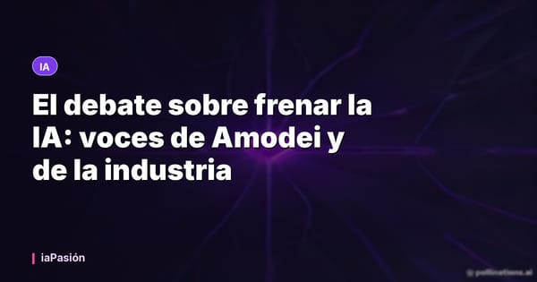 El debate sobre frenar la IA: voces de Amodei y de la industria
