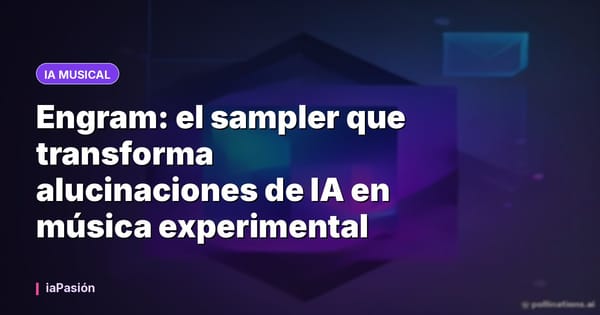 Engram: el sampler que transforma alucinaciones de IA en música experimental