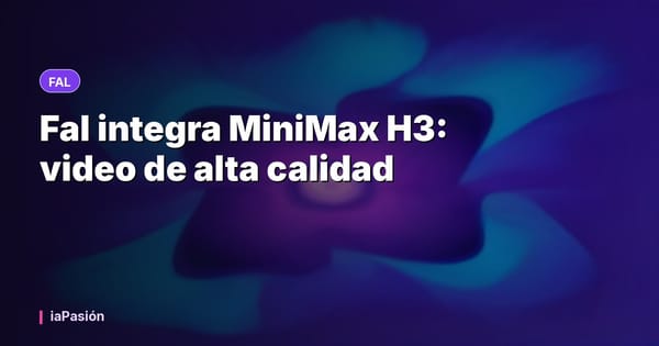 Fal integra MiniMax H3: video de alta calidad