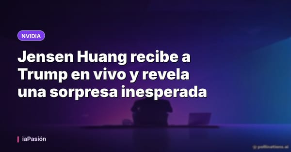 Jensen Huang recibe a Trump en vivo y revela una sorpresa inesperada