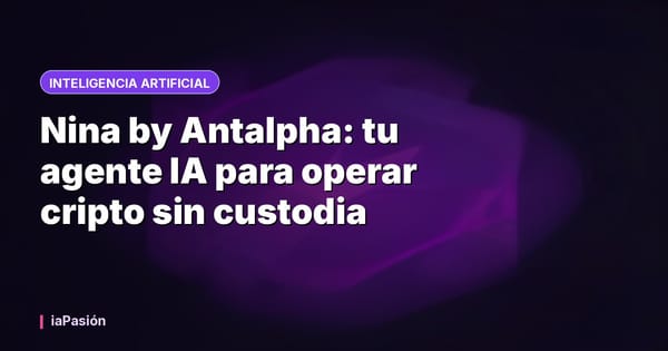 Nina by Antalpha: tu agente IA para operar cripto sin custodia