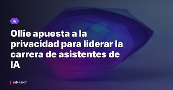 Ollie apuesta a la privacidad para liderar la carrera de asistentes de IA