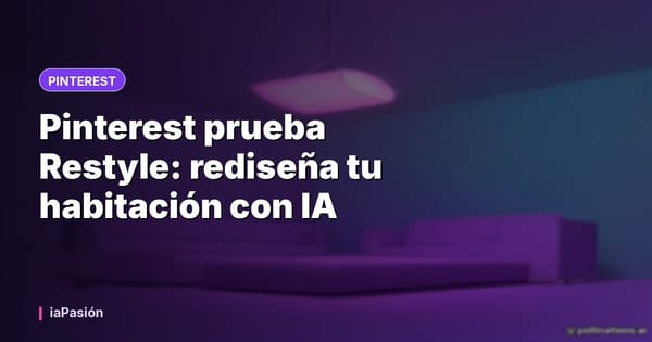 Pinterest prueba Restyle: rediseña tu habitación con IA