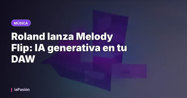 Roland lanza Melody Flip: IA generativa en tu DAW