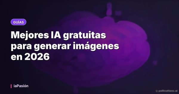 Mejores IA gratuitas para generar imágenes en 2026