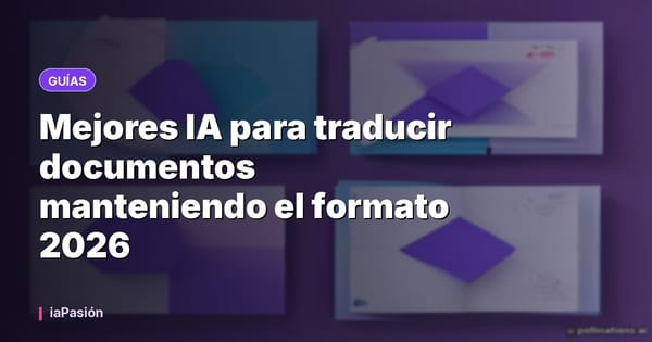 Mejores IA para traducir documentos manteniendo el formato 2026